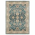 United Weavers Of America 5 ft. 3 in. x 7 ft. 2 in. Marrakesh Bey Cerulean Rectangle Area Rug 3801 30262 58